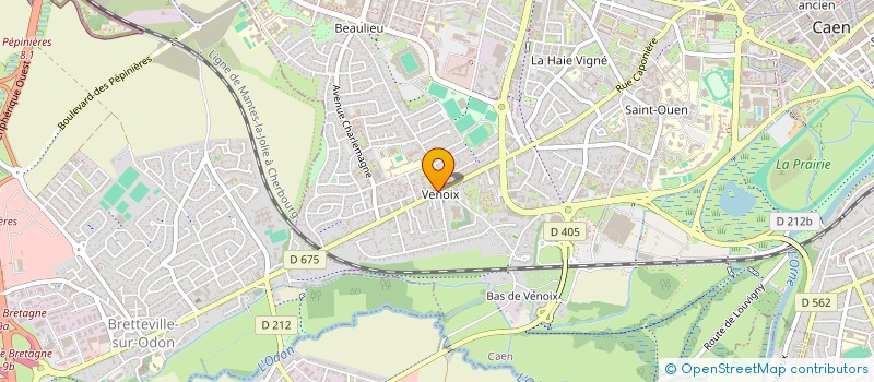 localisation de l'entreprise SOCABAT à CAEN