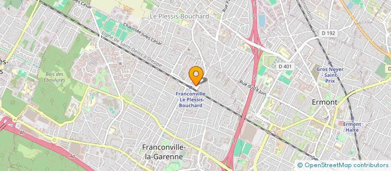 localisation de l'entreprise SOCAD à FRANCONVILLE