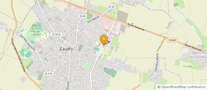 localisation de l'entreprise SOCADA SOCIETE CAMBRAISIENNE DE DISTRIBUTION AUTOMOBILE  COMPIEGNE