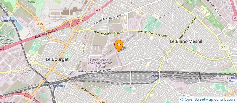 localisation de l'entreprise SOCADEQ  DRANCY