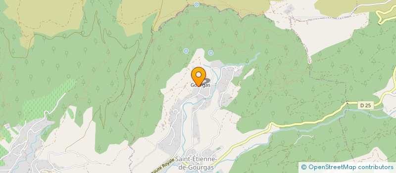 localisation de l'entreprise SOCADI  SAINT-ETIENNE-DE-GOURGAS