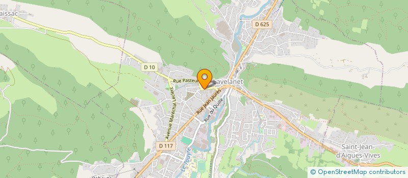localisation de l'entreprise SOCADI II à LAVELANET
