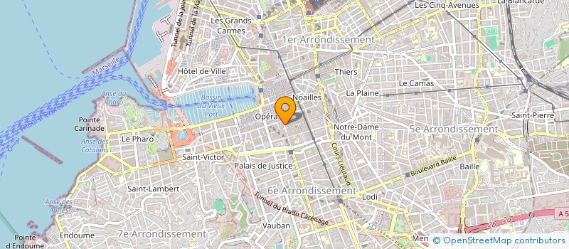 localisation de l'entreprise SOCADIF à MARSEILLE