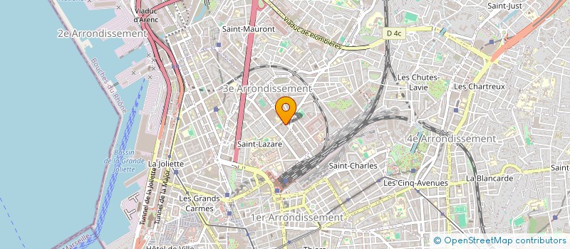 localisation de l'entreprise SOCADIF à MARSEILLE
