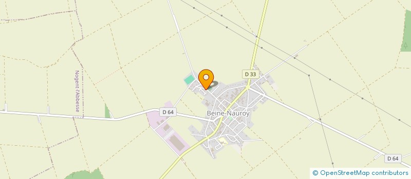 localisation de l'entreprise SOCADUGOZ  BEINE-NAUROY