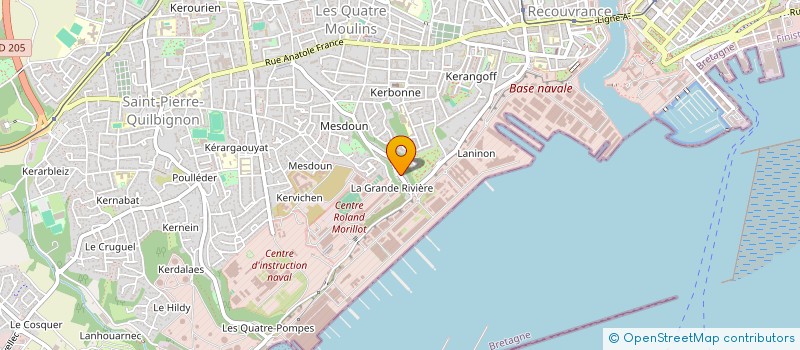 localisation de l'entreprise SOCAFLEX à BREST