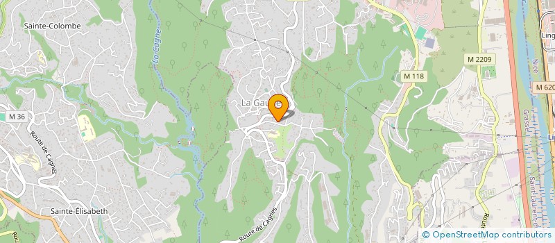 localisation de l'entreprise SOCAFRAN  LA GAUDE