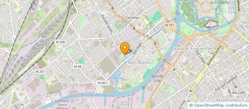 localisation de l'entreprise SOCAGRO CONSEIL à LILLE