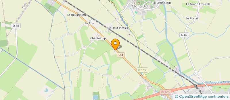 localisation de l'entreprise SOCAGRY  MONT-DOL