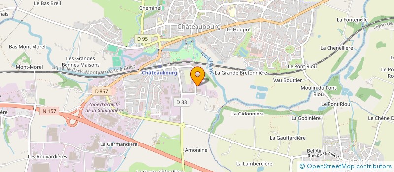 localisation de l'entreprise SOCAH CONNECTIC à CHATEAUBOURG