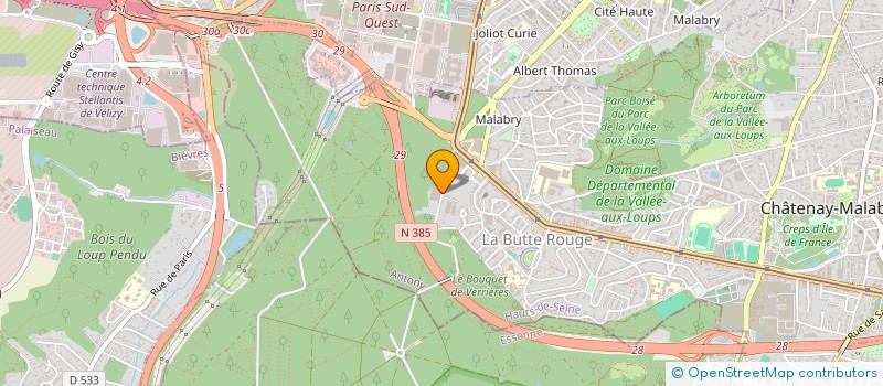 localisation de l'entreprise SOCAKE à CHATENAY-MALABRY