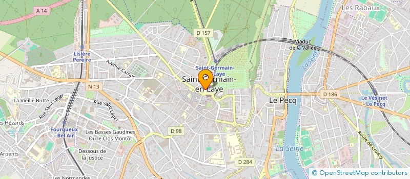 localisation de l'entreprise SOCAL  SAINT-GERMAIN-EN-LAYE