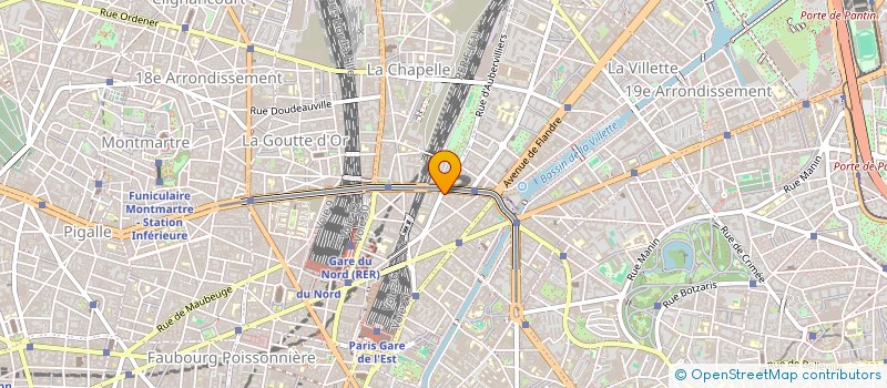 localisation de l'entreprise SOCAL  PARIS