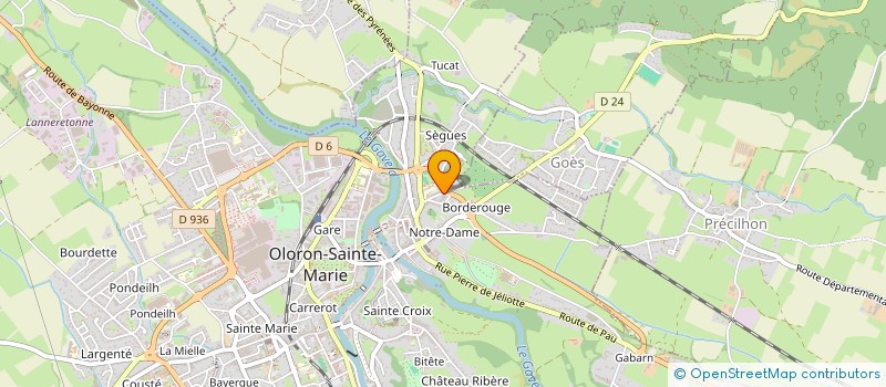 localisation de l'entreprise SOCAL à OLORON-SAINTE-MARIE
