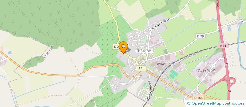 localisation de l'entreprise SOCALEG  CHATENOIS