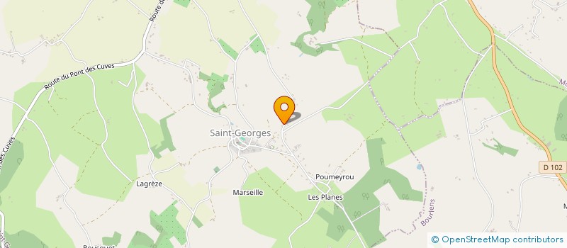 localisation de l'entreprise SOCALI  SAINT-GEORGES