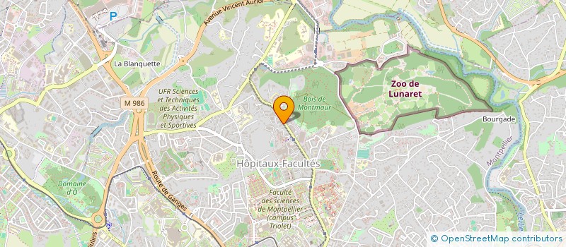 localisation de l'entreprise SOCALI INVEST  MONTPELLIER