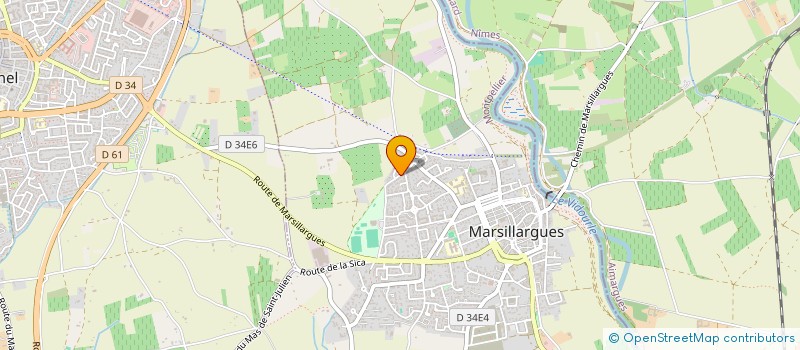 localisation de l'entreprise SOCALIE  MARSILLARGUES