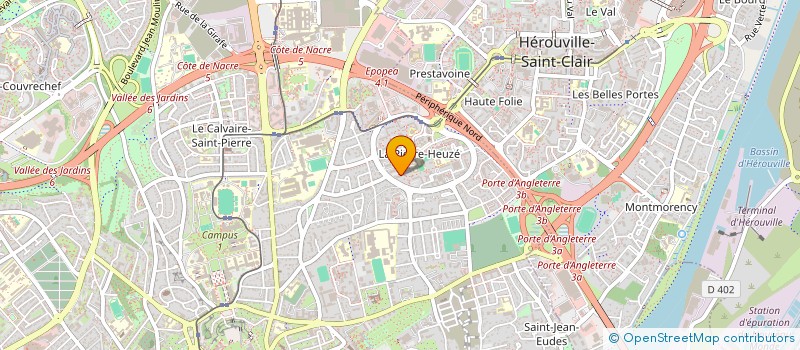 localisation de l'entreprise SOCALIMO à CAEN