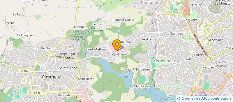 localisation de l'entreprise SOCALVI à PLOEMEUR