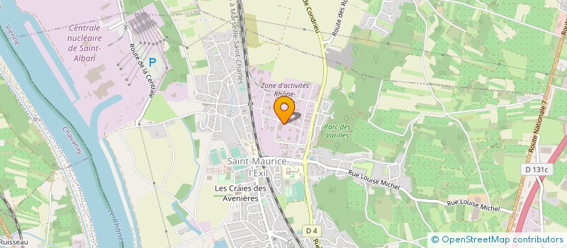 localisation de l'entreprise SOCAM à SAINT-MAURICE-L'EXIL