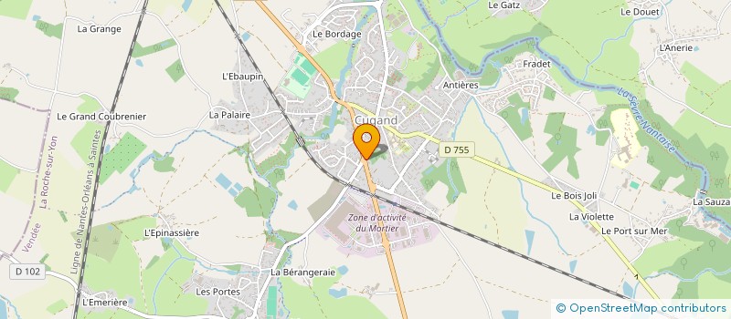 localisation de l'entreprise SOCAM  CUGAND