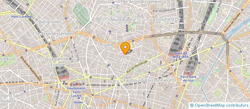 localisation de l'entreprise SOCAM ENTREPRISE DE MACONNERIE à PARIS