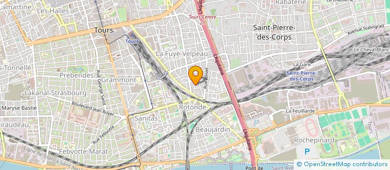 localisation de l'entreprise SOCAMAR à TOURS