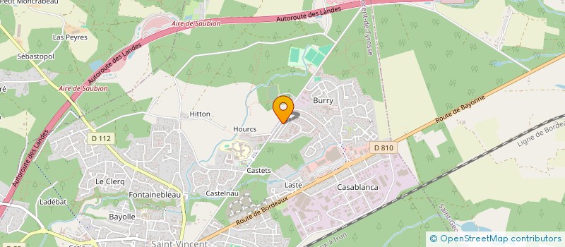 localisation de l'entreprise SOCAMASKI  TOSSE