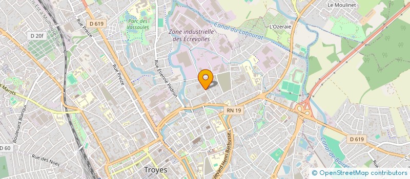localisation de l'entreprise SOCAMEUBLE à TROYES