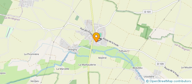 localisation de l'entreprise SOCAMEX IMMO  VAL-DU-MIGNON