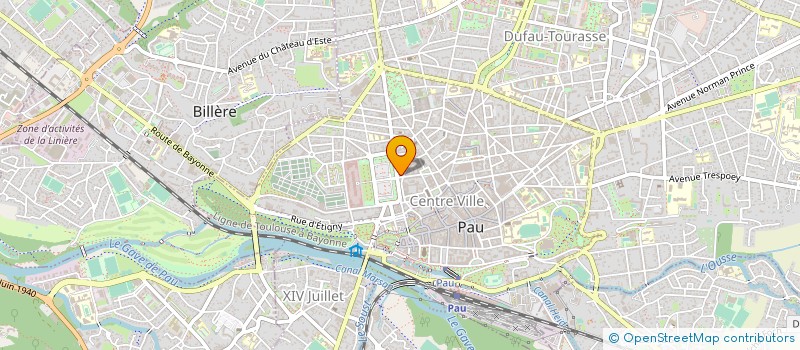 localisation de l'entreprise SOCAMI BASSIN ADOUR à PAU