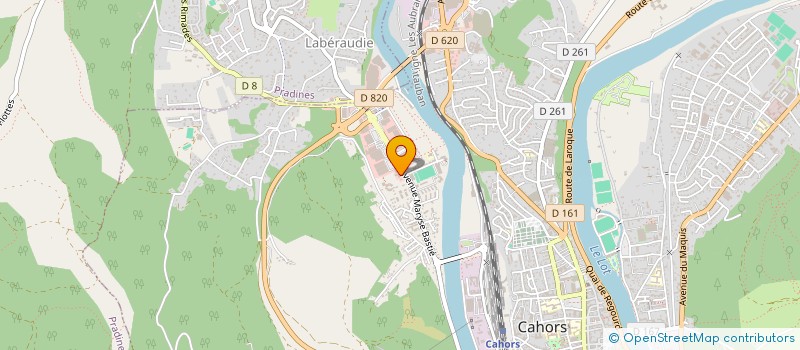 localisation de l'entreprise SOCAMI QUERCY ET DE L'AGENAIS à CAHORS
