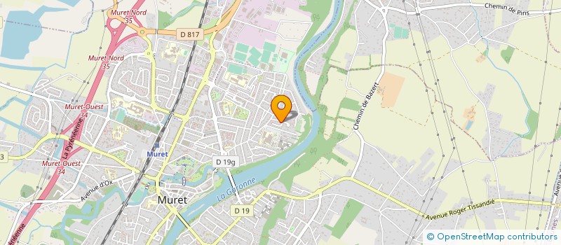 localisation de l'entreprise SOCAMIT à MURET
