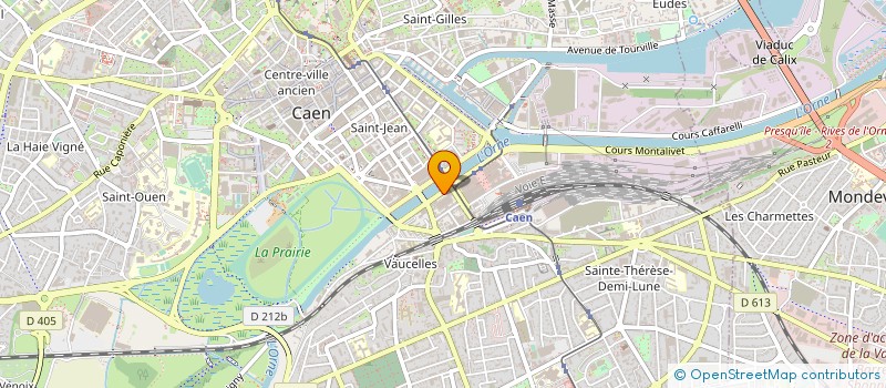 localisation de l'entreprise SOCANOR SOC CONSTR AMELIOR NOR à CAEN