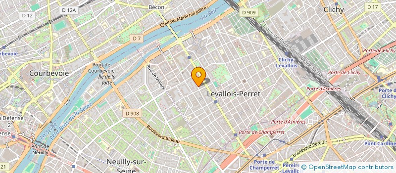 localisation de l'entreprise SOCAPAR à LEVALLOIS-PERRET