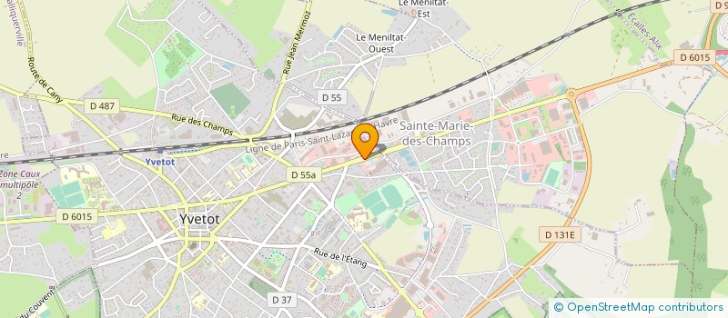 localisation de l'entreprise SOCAPIDO à YVETOT