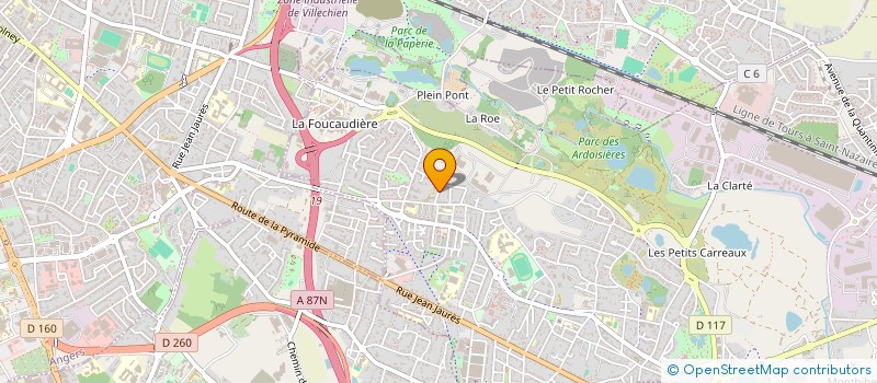 localisation de l'entreprise SOCAPINV  TRELAZE