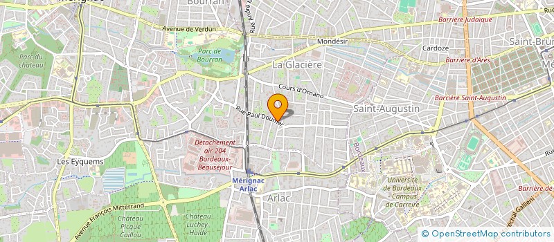 localisation de l'entreprise SOCAR FINANCES  MERIGNAC