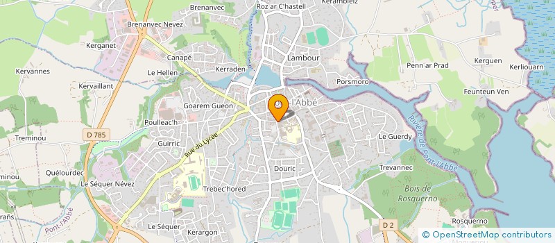 localisation de l'entreprise SOCAR IMMOBILIER à PONT-L'ABBE