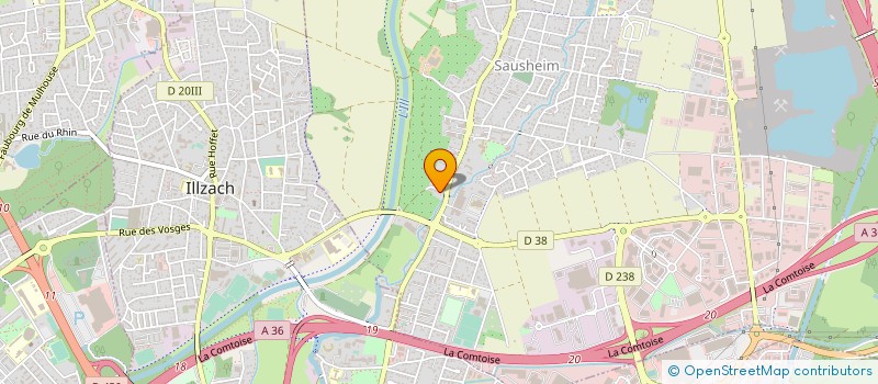 localisation de l'entreprise SOCAR & SCHELCHER SA à SAUSHEIM