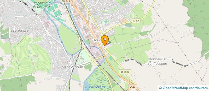 localisation de l'entreprise SOCARE à DEAUVILLE