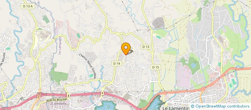 localisation de l'entreprise SOCAREC BTP  LE LAMENTIN