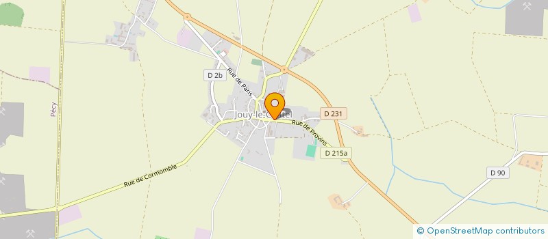 localisation de l'entreprise SOCAREST à JOUY-LE-CHATEL
