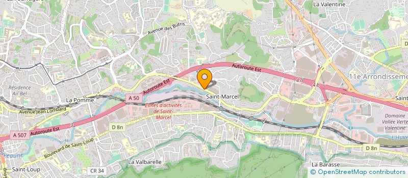 localisation de l'entreprise SOCARET à MARSEILLE