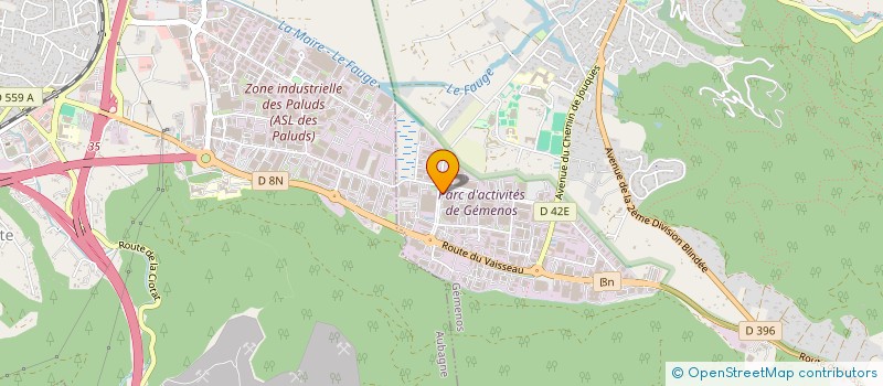 localisation de l'entreprise SOCARET ETIQUETTES à GEMENOS