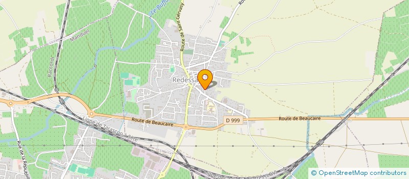 localisation de l'entreprise SOCARI à REDESSAN