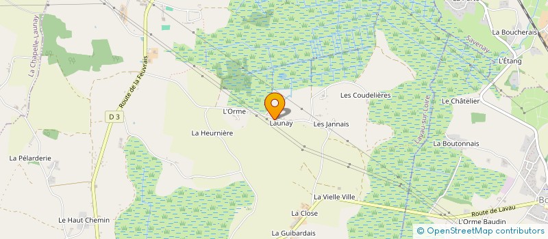 localisation de l'entreprise SOCASA  LAVAU-SUR-LOIRE