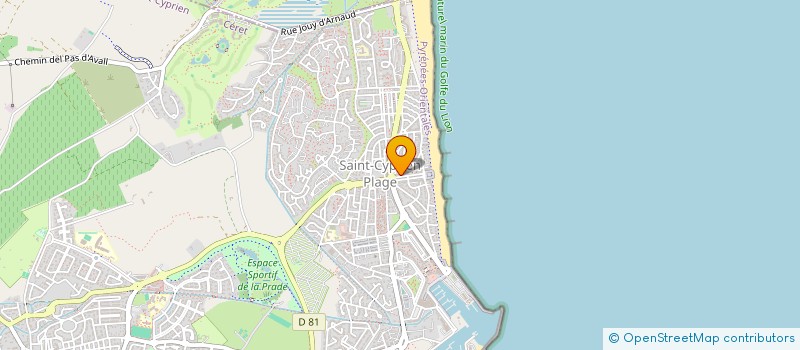 localisation de l'entreprise SOCASJOU CONSTRUCTION  SAINT-CYPRIEN