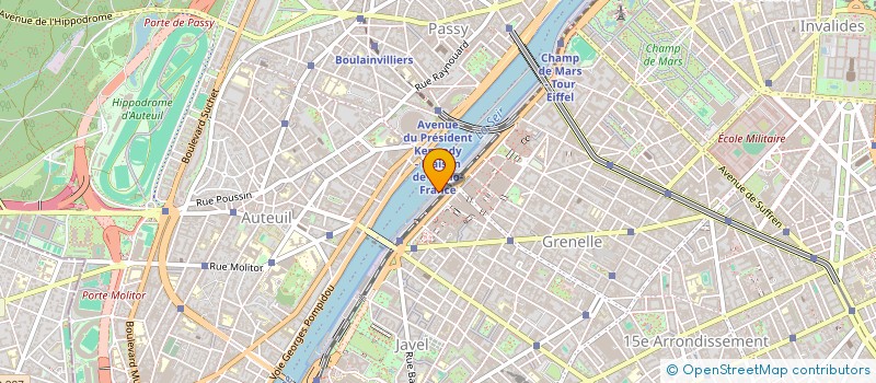 localisation de l'entreprise SOCASSETS à PARIS